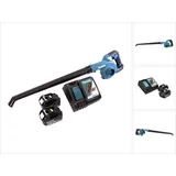 Makita DUB 186 RF Akku Gebläse Laubbläser 18 V + 2x Akku 3,0 Ah + Ladegerät