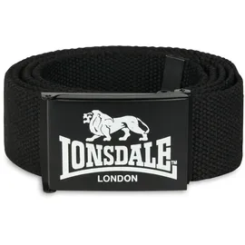 Lonsdale Gürtel Starbotton Polyester schwarz/weiß 130