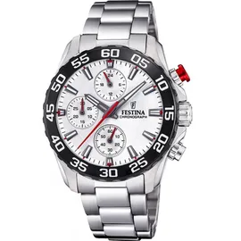 Festina F20457/1 36,5mm Edelstahlgehäuse Silber Armband