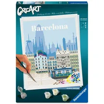 Ravensburger Malen nach Zahlen Citys 1 St. Farbenfrohes Barcelona