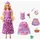 Mattel Disney Princess 2-in-1-Geschichten Rapunzel-Modepuppe mit 2 Oberteilen zum Anklipsen und 2 Röcken. inspiriert von Neu verföhnt“, JBG09