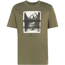 adidas Outdoor Kayaking Graphic T-Shirt olive strata S