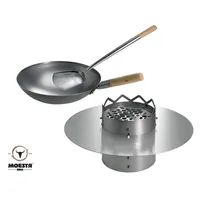 Moesta BBQ WOK'N BBQ Komplettpaket für Kugelgrill 57cm