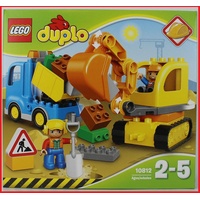 LEGO Duplo 10812 Bagger & Lastwagen Baustelle Bau Kipper LKW Laster City und NEU
