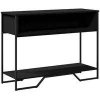 VidaXL Konsolentisch Schwarz 100x35x74,5 cm Holzwerkstoff