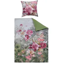 CASANOVA Rosalie Floral Mehrfarbig 135 x 200 cm + 80 x 80 cm