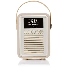 View Quest Retro Mini DAB+ cremeweiß