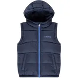 Levi's Levi's® Kids Steppweste LVB ESSENTIAL VEST mit farblich abgesetztem Reißverschluss blau 164 (14J)