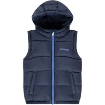 Levi's Levi's® Kids Steppweste LVB ESSENTIAL VEST mit farblich abgesetztem Reißverschluss blau 164 (14J)