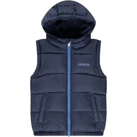 Levi's Levi's® Kids Steppweste LVB ESSENTIAL VEST mit farblich abgesetztem Reißverschluss blau 164 (14J)