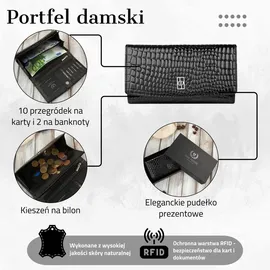 PAOLO PERUZZI Damen Geldbörse schwarz