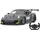 Jamara Porsche 911 GT2 RS Clubsport 25 1:14 grau 2,4GHz Tür manuell -transparente Windschutzscheibe, LED Licht, RC-Auto