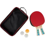 Pro Touch Tischtennis-Set Pro 3000 - 2 Player BLACK/RED/BLUE LIGHT, -