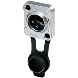 Rean AV RRX3M-Z-000-1 XLR-Steckverbinder Stecker, Einbau Polzahl: 3 1St.