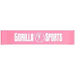 Fitnessband 0.4 mm bis 1.2 mm rosa|rosa|rosa 0.5kg