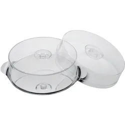 APS Tortenplatte mit 2 Hauben