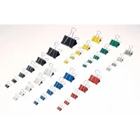 Maul 2152599 Papierklammer Stahl 12 Stück sortiert Packung mit