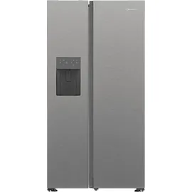 Bauknecht SBS IW D90 Pearl Side-by-Side (578 l, 1790 mm hoch, Edelstahl)