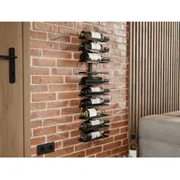LENMAR Weinregal Weinregal aus Metall, Flaschenregal, Regale, Flaschenhalter LOFT