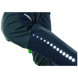 Topex Premium Arbeitshose, mit reflektierenden Elementen, Cordura Verstärkung L