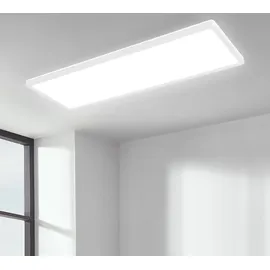 Briloner LED Panel Ultra flach, Backlighteffekt weiß