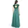 Vera Mont Abendkleid mit Pailletten Dunkelgrün 36