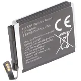 AccuCell Akku passend für Apple Watch 5 40mm A2277, A2092, MWWP2LLA Li-Polymer 3,81V built-in ohne Werkzeug