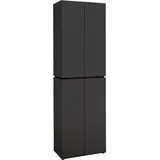 VOLEO UNIQUE Garderobenschrank 60x199x37 grau