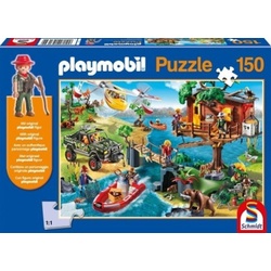 Schmidt Spiele Puzzle Playmobil Baumhaus. Puzzle 150 Teile (inkl...., Puzzleteile
