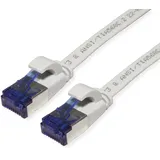 Value 21.99.2111 RJ45 Patchkabel CAT 6a F/UTP 1.00m Grau 1St.