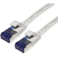 Value 21.99.2111 RJ45 Patchkabel CAT 6a F/UTP 1.00m Grau 1St.