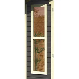 Karibu Gartenhaus KARIBU Falkensee 2", BxT: 415x175 cm Set (terragrau,