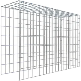 Gabiona C-Ring-Gabione-Anbaukorb Typ 4 70 x 100 x 30 cm Maschenw 5 x 10 cm