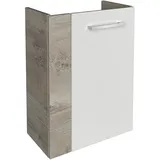 Fackelmann Waschbeckenunterschrank »SBC«, Badmöbel für Gäste-WC, Breite ca. 45 cm