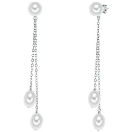 VALERO PEARLS Ohrhänger VP844 silber 925 66,3mm