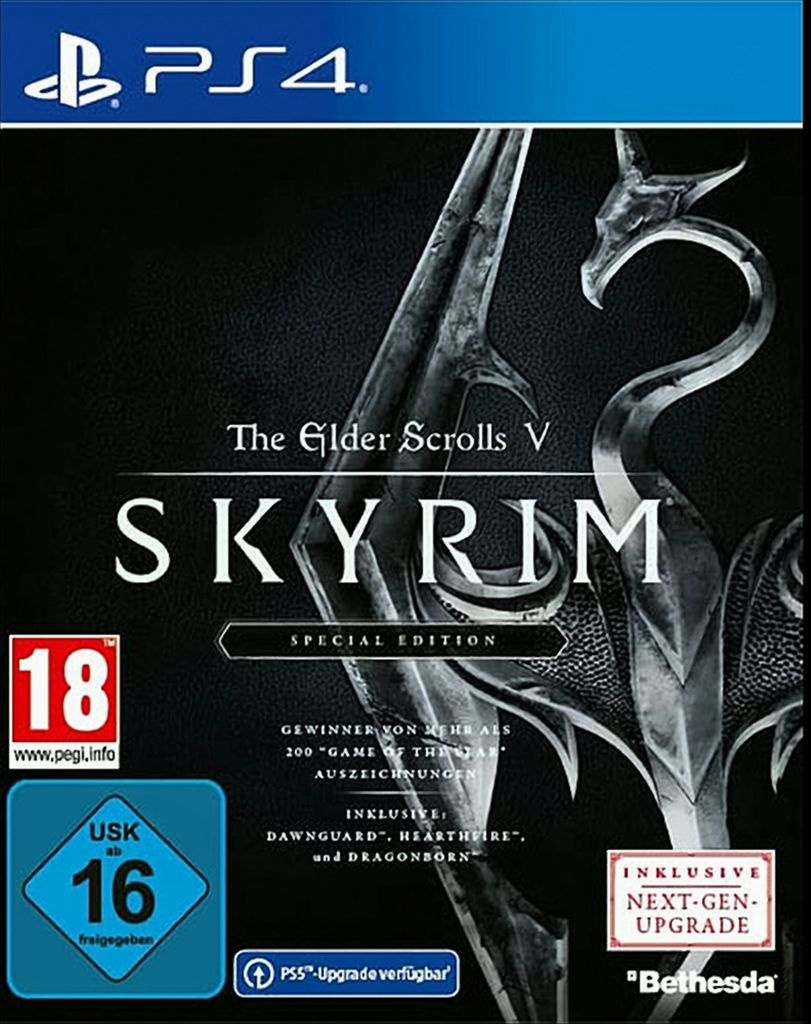 Skyrim  PS-4   S.E.  incl. Next-Gen-Upgrade  The Elder Scrolls