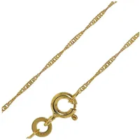 trendor Feine Singapur-Kette Gold 333