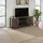 Tectake Carlow TV-Board 110 x 41,5 x 50,5 cm Dunkelbraun/Holz + Metall