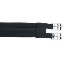 Kerbl Sattelgurt Gepolstert Baumwollgurt 100 cm Schwarz
