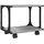 vidaXL Druckerständer 2 Ablagen Grau Sonoma 41x28x33,5cm Holzwerkstoff