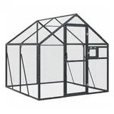 vidaXL Voliere Anthrazit 179 x 200 x 185 cm