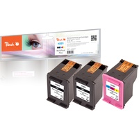 Peach Spar Pack Plus Druckköpfe kompatibel zu HP No. 301, E5Y87EE