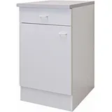 Flex-Well Unterschrank Flex-Well Rapido 47 x 50 x 85 cm Weiß