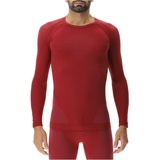 Uyn Evolutyon langarm Funktionsshirt Herren R723 / sofisticated red/bordeaux/bordeaux S/M