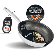 Moritz & Moritz Edelstahlpfanne Wabenstruktur 24 cm