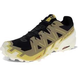Salomon Speedcross 6 Gore-Tex Herren Black / Sulphur Spring / Bird Of Paradise 46