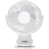 Adler AD 7335 Tischventilator 0 cm Weiß