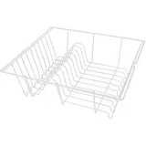 METALTEX 321140014 Piccolo Spülkorb 36 x 33 cm, plastifiziert, weiß/Geschirrkorb/Abtropfgestell