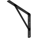 1 Stück SOTOOLS Schwerlastkonsole schwarz 300 x 225 x 30 mm Regalkonsole Regalträger aus Stahl