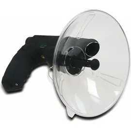 ChiliTec Parabol-Richtmikrofon PRM-1, mit Kopfhörer und Aufnahmefunktion